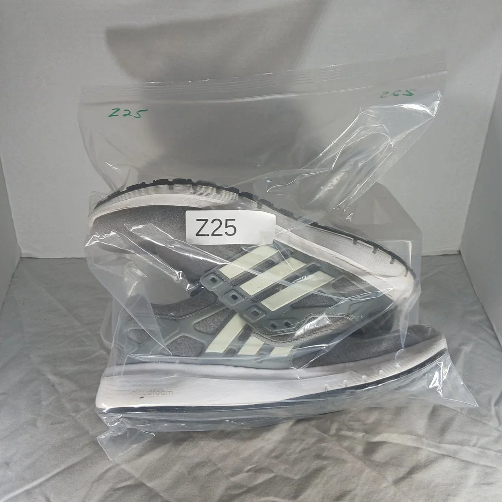Adidas Energy‎ Falcon Womens 7.5 Grey White Teal Cloudfoam Running Shoes BB3170